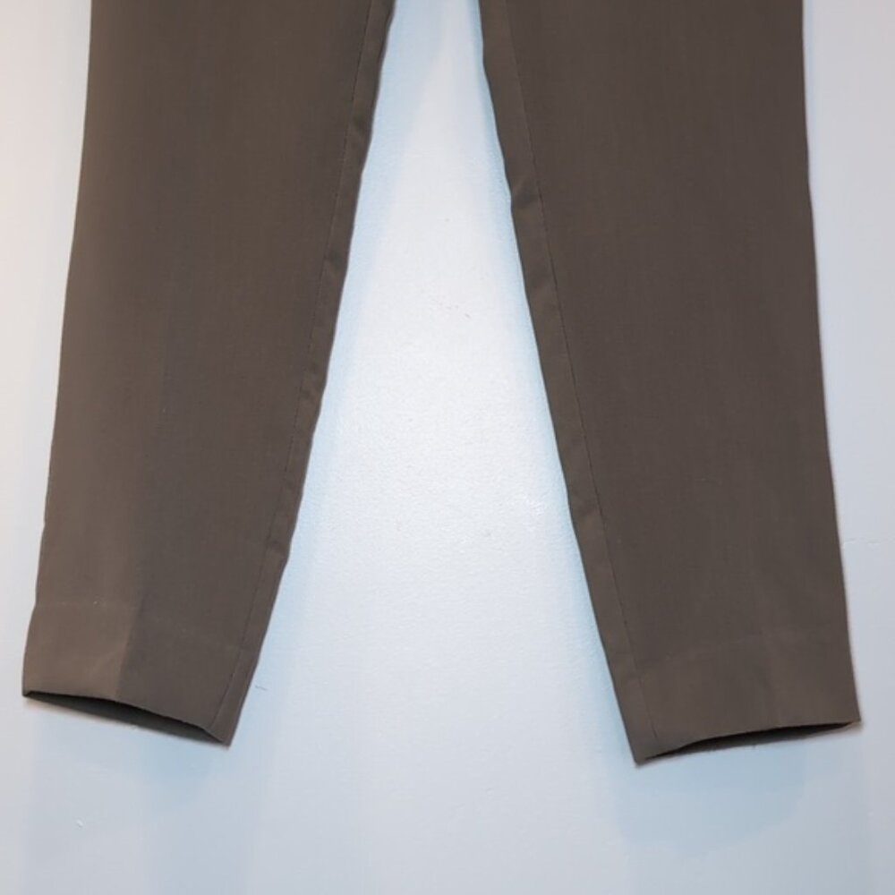 Banana Republic Ryan Pants Slim Straight Leg Trousers Mid Rise Crocodile Size 4 - Picture 7 of 14